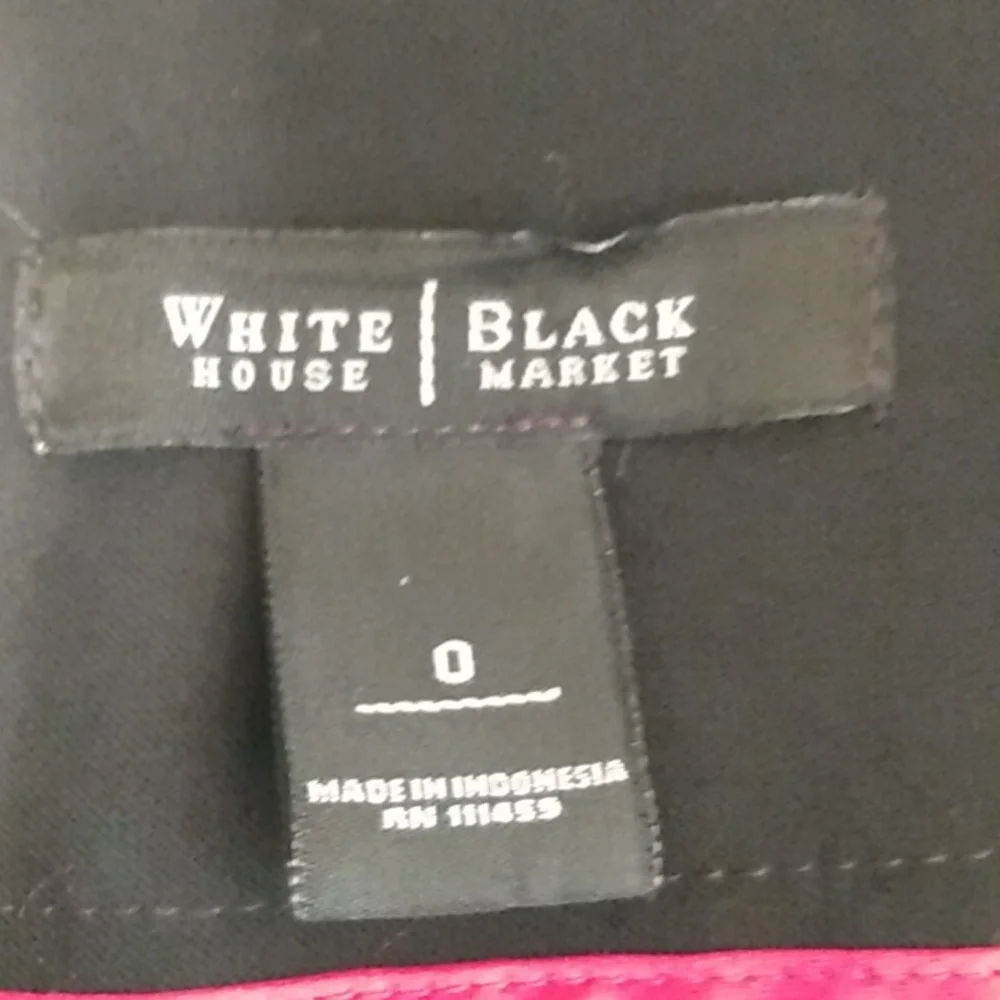 White House Black Market Pencil Skirt – Black‎ – Women 0 – Midi